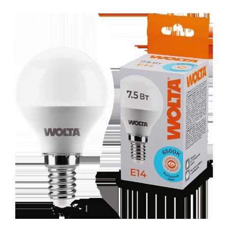 Светодиодная лампа WOLTA 25W45GL7.5E14
