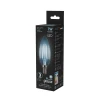Лампа светодиодная филаментная Gauss E14 7W 4100К прозрачная 103801207