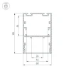 Профиль Arlight ARH-Line-6085-3000 Black 036138