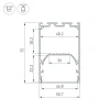 Профиль Arlight Line-S-5075-2500 White 041851