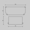 Заглушка Maytoni Technical (4 шт) ALM012EC-SC-B