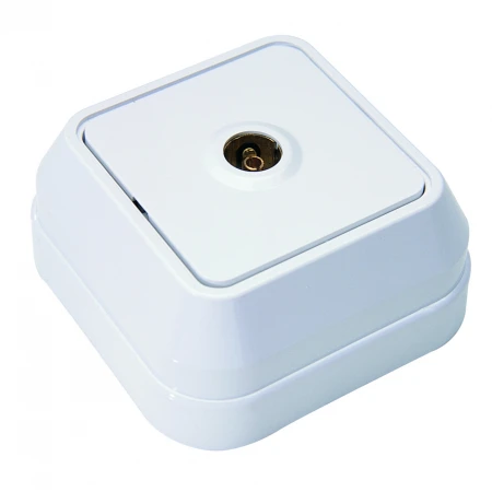 Розетка ТВ концевая 15 dB (Female) Makel 45127