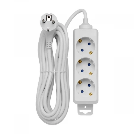 Удлинитель Duwi 3гн 5м с/з 32057 9