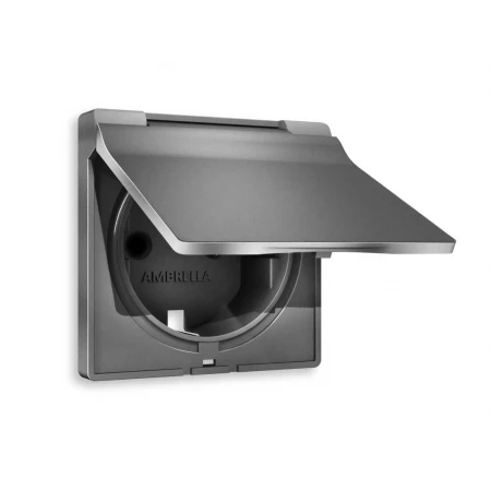 Лицевая панель розетки AMBRELLA VOLT AP6580