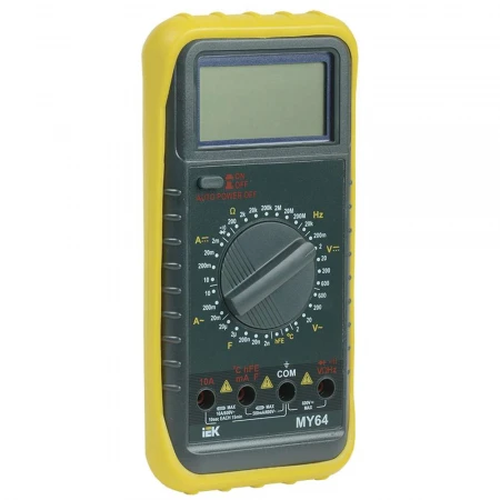 Мультиметр цифровой PROFESSIONAL MY64 IEK TMD-5S-064