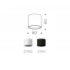 Корпус светильника Ambrella light DIY Spot C7511