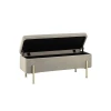 Банкетка Stool Group Болейн с ящиком велюр бежевый 20A544VF-MOMO-3
