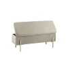 Банкетка Stool Group Болейн с ящиком велюр бежевый 20A544VF-MOMO-3