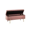 Банкетка Stool Group Болейн с ящиком велюр розовый 20A544VF-8167-30