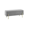 Банкетка Stool Group Болейн с ящиком велюр серый 20A544VF-MOMO-38
