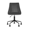 Поворотное кресло Stool Group Сиана велюр серый CIAN GREY