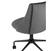 Поворотное кресло Stool Group Сиана велюр серый CIAN GREY