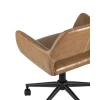 Поворотное кресло Stool Group Филиус экокожа коричневая FILIUS