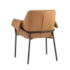 Кресло Stool Group Бесс экокожа коричневая FDC9469 Brown 270 -28