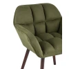 Кресло Stool Group Брайан замша хаки BRUYNE HY-53