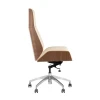 Кресло руководителя TopChairs Crown SN A312 8383-1 walnut back