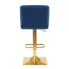 Стул барный DOBRIN GOLDIE (синий велюр (MJ9-117)) 5016-LM GOLDIE