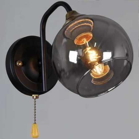 Бра Reluce 01070-0.2-01 BK+COP