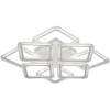 Потолочная светодиодная люстра Reluce 09826-3.3-4+4B WH
