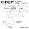 Потолочная светодиодная люстра Citilux Atman Smart CL226A163 Потолочная светодиодная люстра Citilux Atman Smart CL226A163
