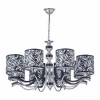 Подвесная люстра Arte Milano Florentia-4957 304957/8 Bk/Ni