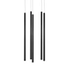 L5T747347 Люстра TUBO LED 25W 1600LM 25G ЧЕРНЫЙ 4000K