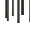 L8T747437 Люстра TUBO LED 40W 2400LM 25G ЧЕРНЫЙ 3000K