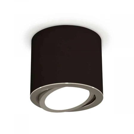 Комплект накладного светильника Ambrella light Techno Spot XS7402002 SBK/PSL черный песок/серебро полированное (C7402, N7003)