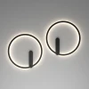 Настенный светодиодный светильник Denkirs Round DK5035-BK