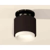 Комплект накладного светильника Ambrella light Techno Spot XS7511064 SBK/PBK/FR черный песок/черный полированный/белый матовый (N7926, C7511, N7165)