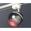 Комплект трекового светильника Ambrella light Track System XT1104003 PSL/PI серебро полированное/розовый (A2520, C1104, N7193)