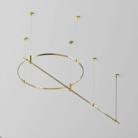 Основание на тросовых подвесах Hang для трековых светильников Maytoni Technical Flarity TFC-Flar-H05-BS