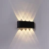 Уличный настенный светодиодный светильник Reluce 86834-9.2-008KT LED8*1W BK