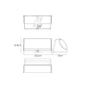 Уличный настенный светодиодный светильник Arte Lamp Ferro A2920AL-1BK