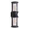 Уличный настенный светильник Arte Lamp Minchir A8306AL-2BK