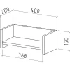 Полка навесная Лайт-47