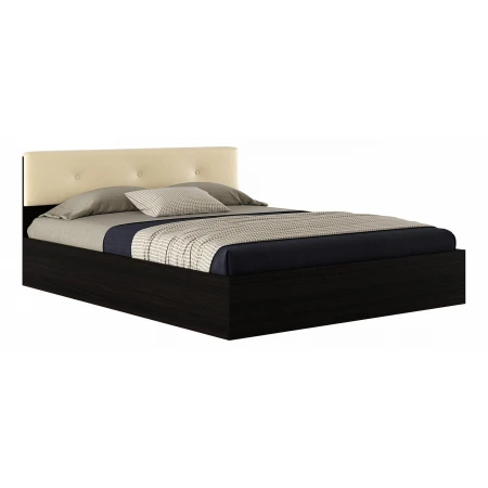 Кровать двуспальная Виктория-ЭКО-П с матрасом 2000x1800