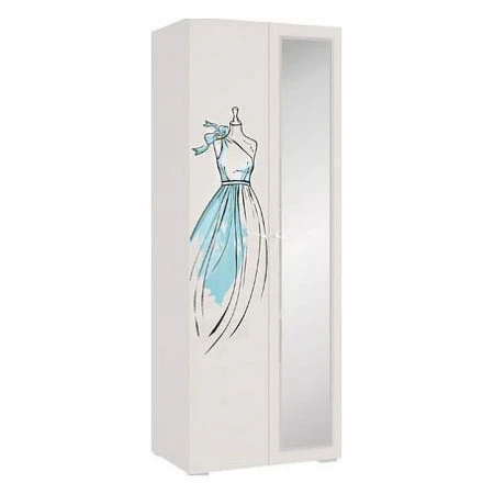 Шкаф платяной Гламур MDG-002