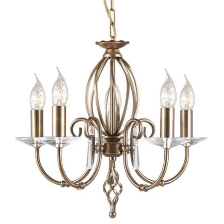 Люстра Elstead Lighting AG5 AGED BRASS AEGEAN