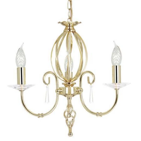 Люстра Elstead Lighting AG3 POL BRASS AEGEAN