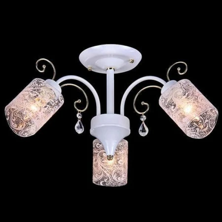 Люстра Natali Kovaltseva 10856/3C WHITE GOLD 10856