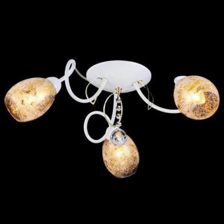 Люстра Natali Kovaltseva 11439/3C WHITE&GOLD 11439