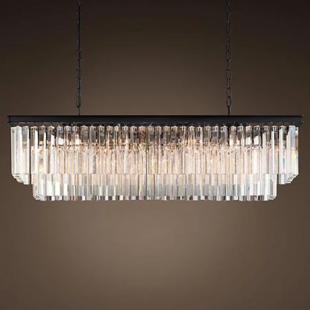 Светильник BLS 30074 1920s Odeon Glass Fringe Chandelier