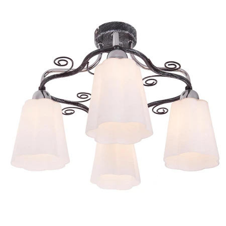 Люстра IDLamp 847/4PF-Blueglow Rossella