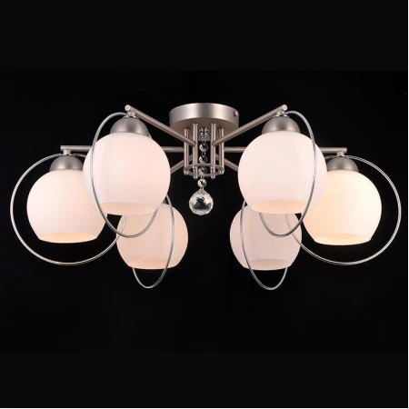 Люстра Natali Kovaltseva SPHERE II 81051-6C SATIN NICKEL