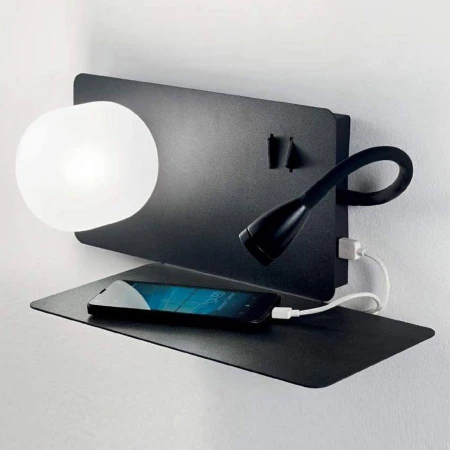 Бра Ideal Lux BOOK-2 AP2 NERO