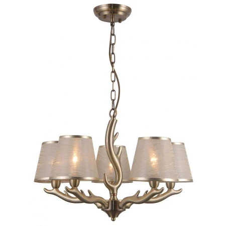 Люстра Natali Kovaltseva 79018/5C BRASS