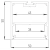 Профиль алюминиевый DesignLed LS.5050