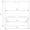 Профиль алюминиевый DesignLed LS.7477