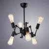 Подвесная люстра Arte Lamp A9190LM-6BK